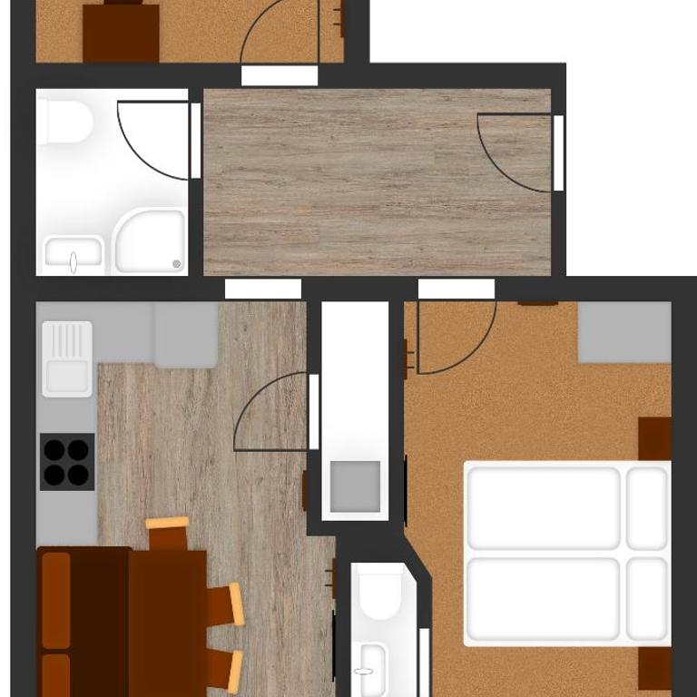 Senner Appartements - Apartment mit Terrasse - 8