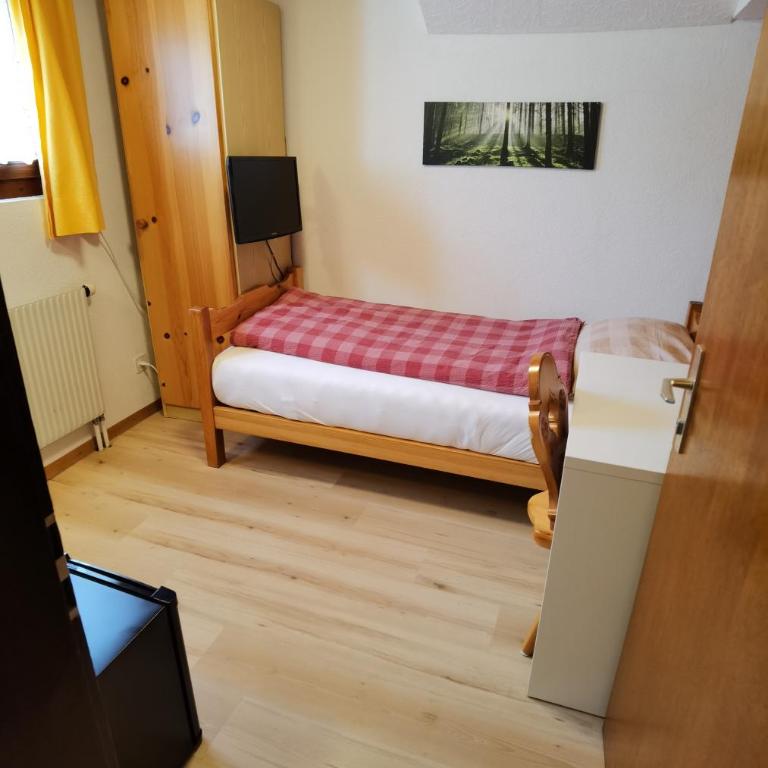 Auberge la Tzoumaz - Kleines Einzelzimmer - 6