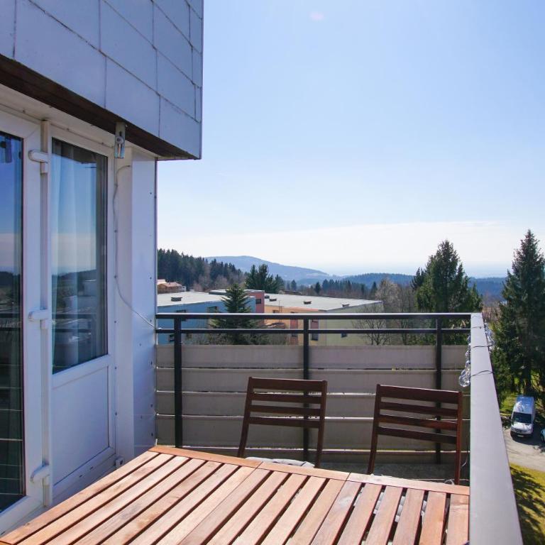 Charmante Ferienwohnung mit Sauna und Schwimmbad im zauberhaften Bayerischen Wald - Apartamento con balcón - 13