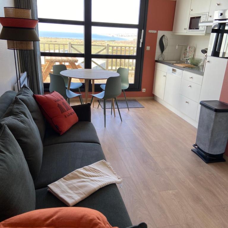La mer vue d'en haut , duplex à la naturelle sur la côte d'opale - One-Bedroom Apartment - 16