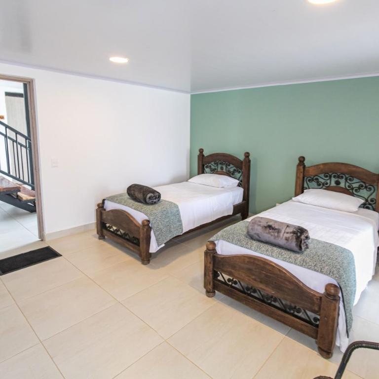 Hotel Hacienda Buena Vista - Habitación Doble - 2 camas - 3