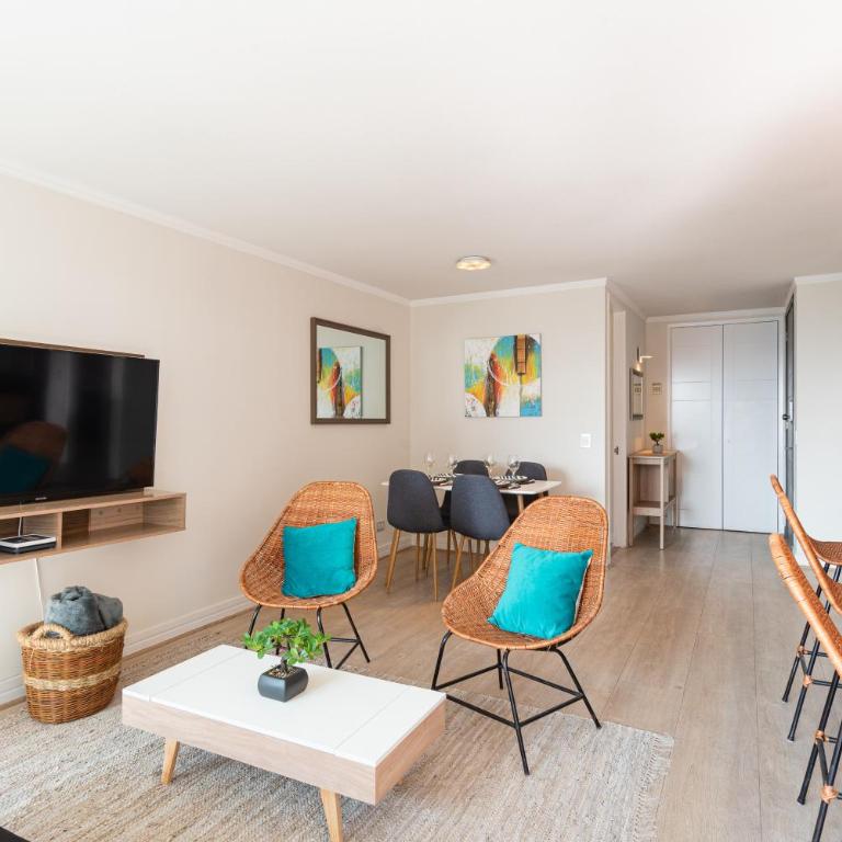 Arauco Wood - 2BR, Parking, Wifi, Mall & Pool - Apartamento de 2 dormitorios - 1