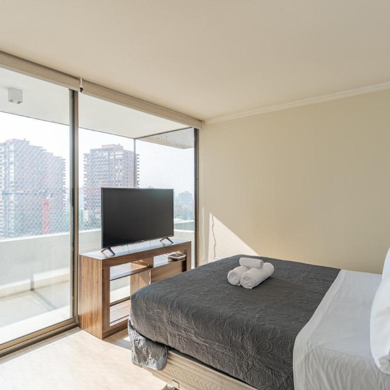 Arauco Wood - 2BR, Parking, Wifi, Mall & Pool - Apartamento de 2 dormitorios - 4