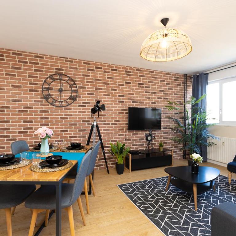 Le petit Manhattan - Appartement privé de 45 m2 - 2 à 4 personnes - Parking privé - Appartement 1 Chambre - 1