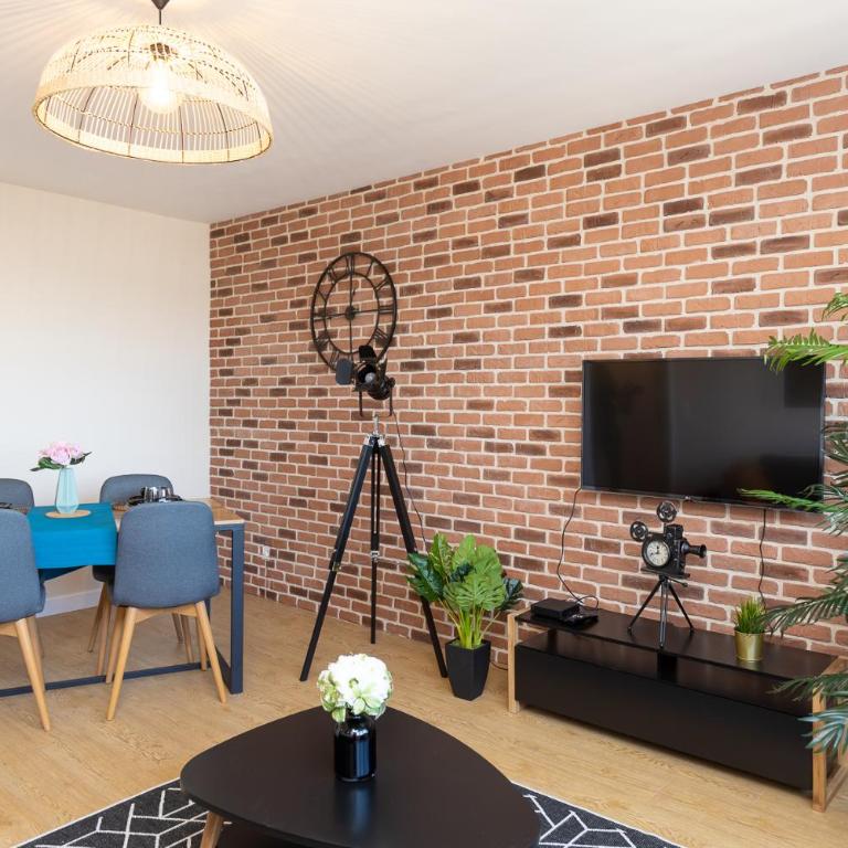 Le petit Manhattan - Appartement privé de 45 m2 - 2 à 4 personnes - Parking privé - Appartement 1 Chambre - 33