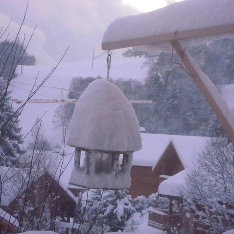 A4 km de Megève très joli studio avec jacuzzi ,vue sur les montagnes au calme - Studio - 36