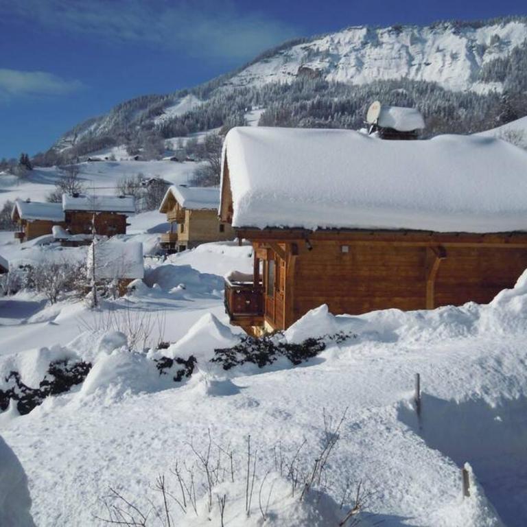 A4 km de Megève très joli studio avec jacuzzi ,vue sur les montagnes au calme - Studio - 41