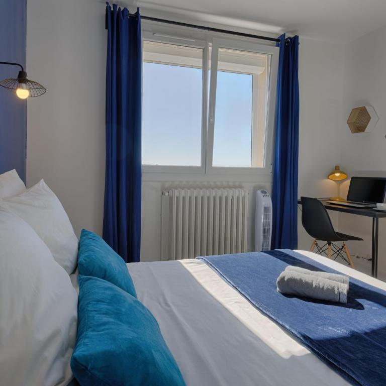 SMILE HÔME-Nid Panoramique VUE WOW ! SPAdéco - LoungeZEN - Terrasse ensoleillée - arrivée autonome - Netflix - emplacement idéal - Lumineux - rénové à neuf - Wifi Fibre - - Appartement 3 Chambres - 23
