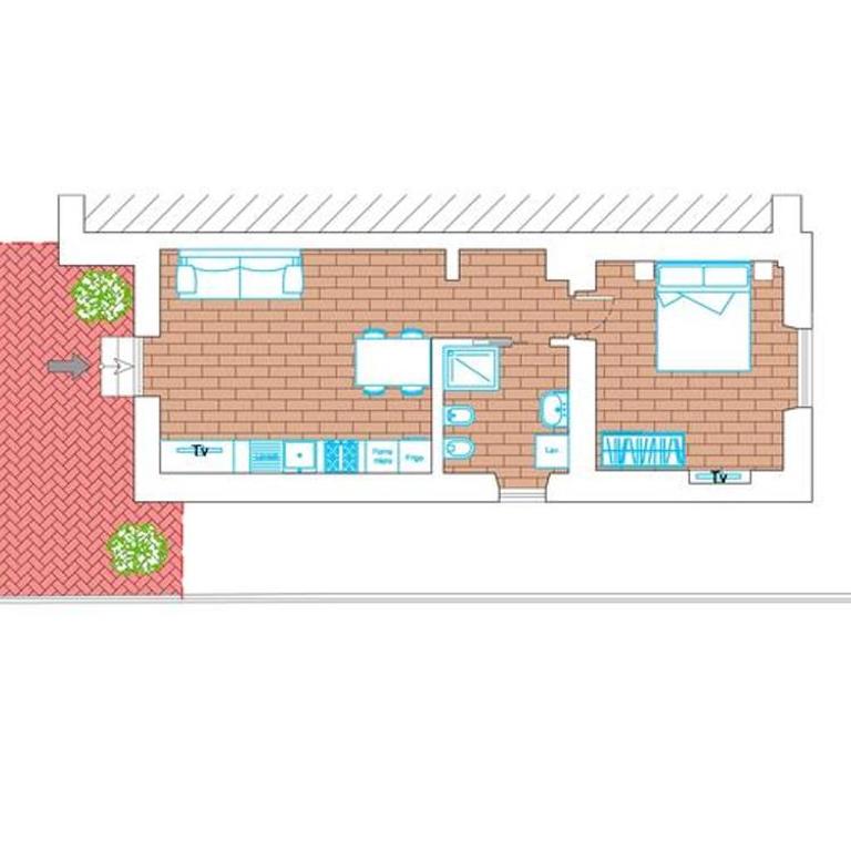 Residence Mare Azzurro - Appartamento con 1 Camera da Letto - 8