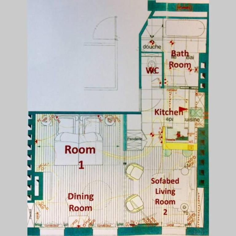 CHABLIS 27 avenue de la Bourdonnais 75007 - Appartement 1 Chambre - 31