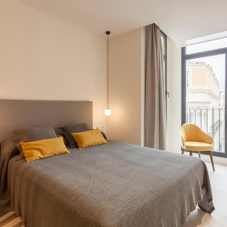 Apartamentos Málaga Premium - Calle Granada - Estudio con vistas a la ciudad - 6