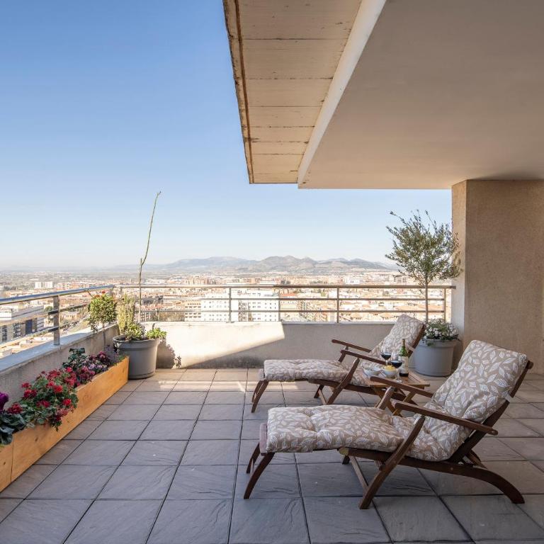 Atico Top Granada, Penthouse, 18-19th floor, City Centre, Views, Terrace, Free Parking - Penthouse Apartment - 36
