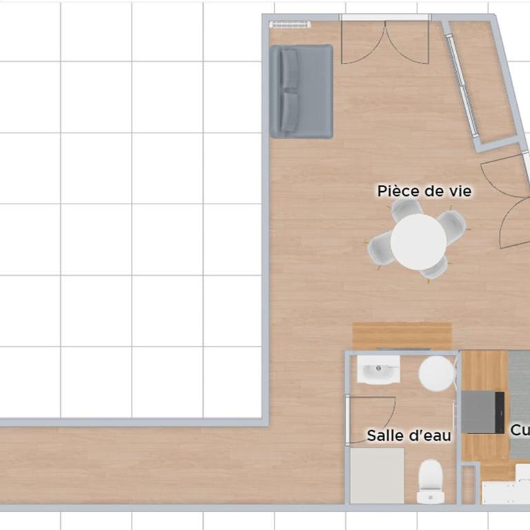 Résidence des Jardins, wifi, centre Luchon - Standard Studio - 5