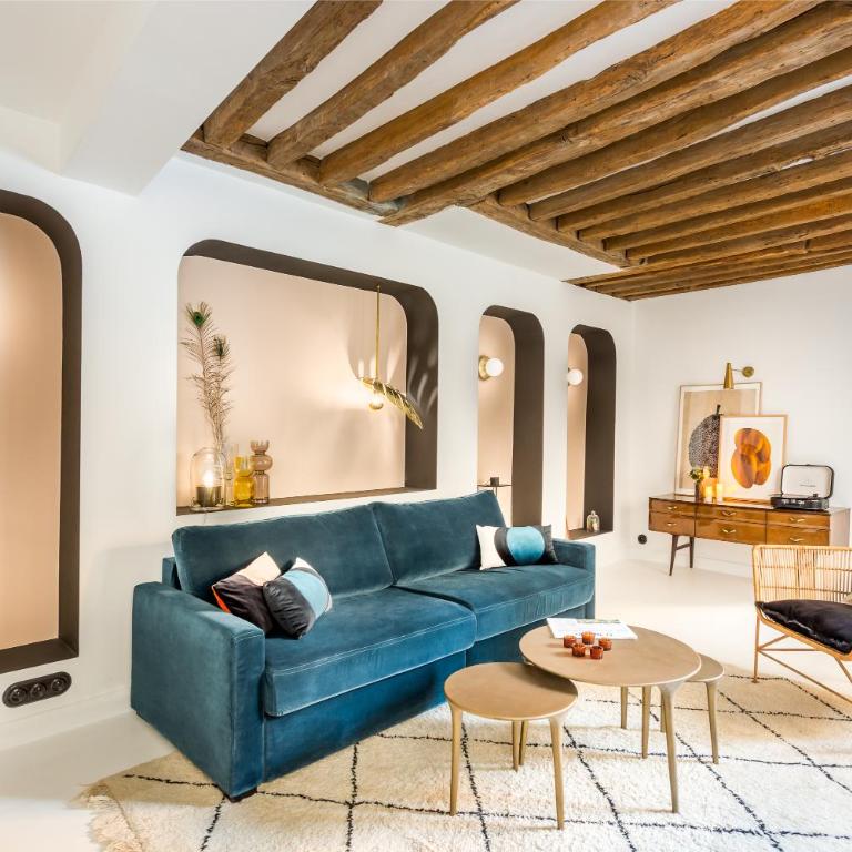 Habitat Parisien - Louvre Rivoli - Deluxe Familiensuite - 2