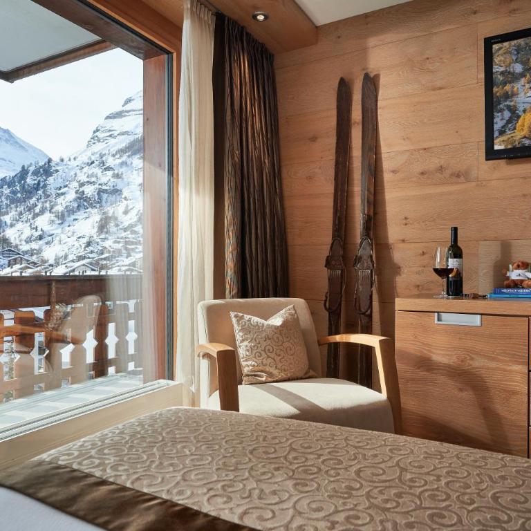 Hotel AMBiANCE - Deluxe Doppelzimmer mit Blick auf das Matterhorn - 1