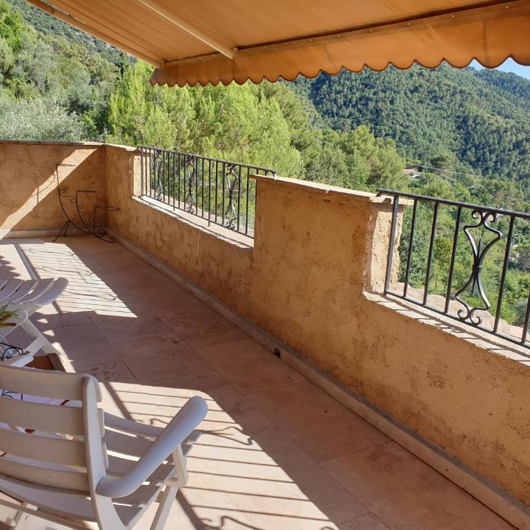 Authentic charming Provencal Villa in mountain 20 kms from Monaco and Nice - Villa 2 Chambres - 4