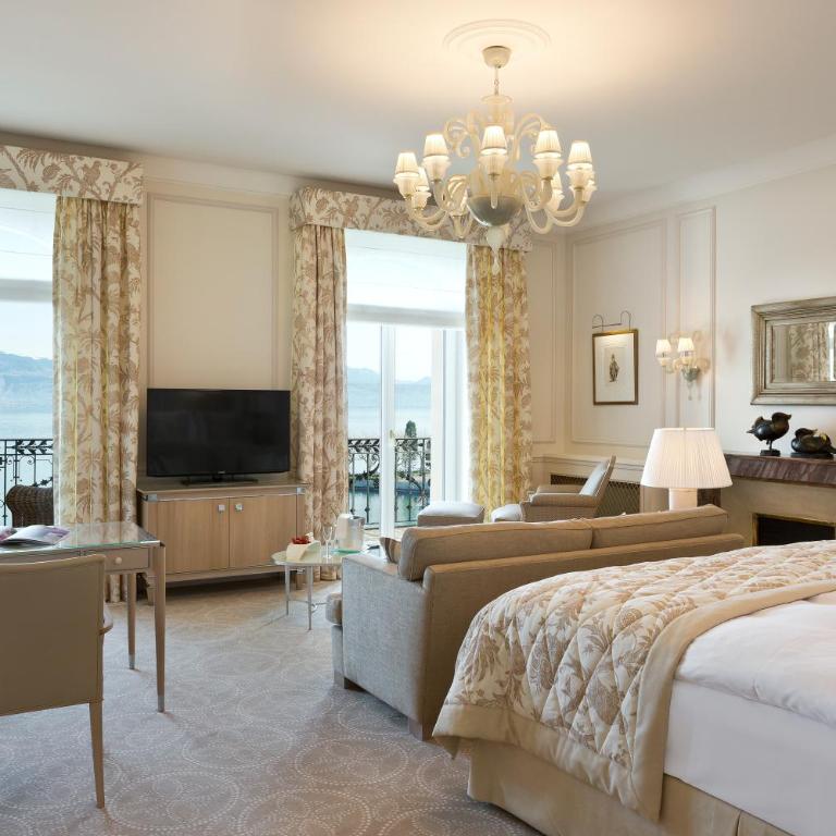 Beau-Rivage Palace - Juniorsuite Palace mit Seeblick - 1