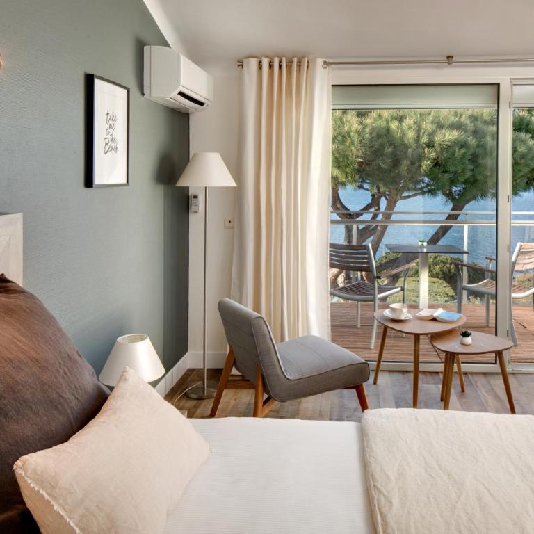 Hôtel & Spa Les Mouettes - Chambre Double Supérieure - Vue sur Mer - 4