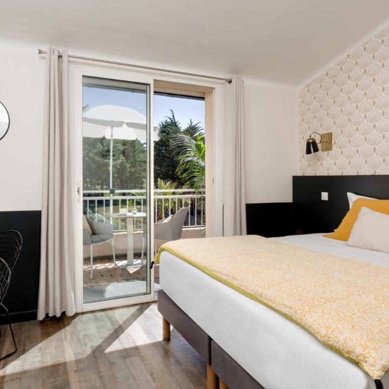 Hôtel & Spa Les Mouettes - Chambre Double - Vue sur Jardin - 2