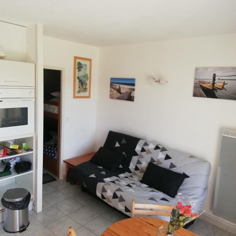 Appartement T2 cabine, capacité 4 personnes, à 600 m de la plage et à 300 m du Golf - Appartement avec Terrasse - 9