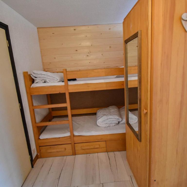 Relai S11 Grand et lumineux studio avec coin montagne 4-6 pers, WIFI, 30m des pistes, grand balcon, DRAPS NON COMPRIS - Studio - Vue sur Montagne - 10