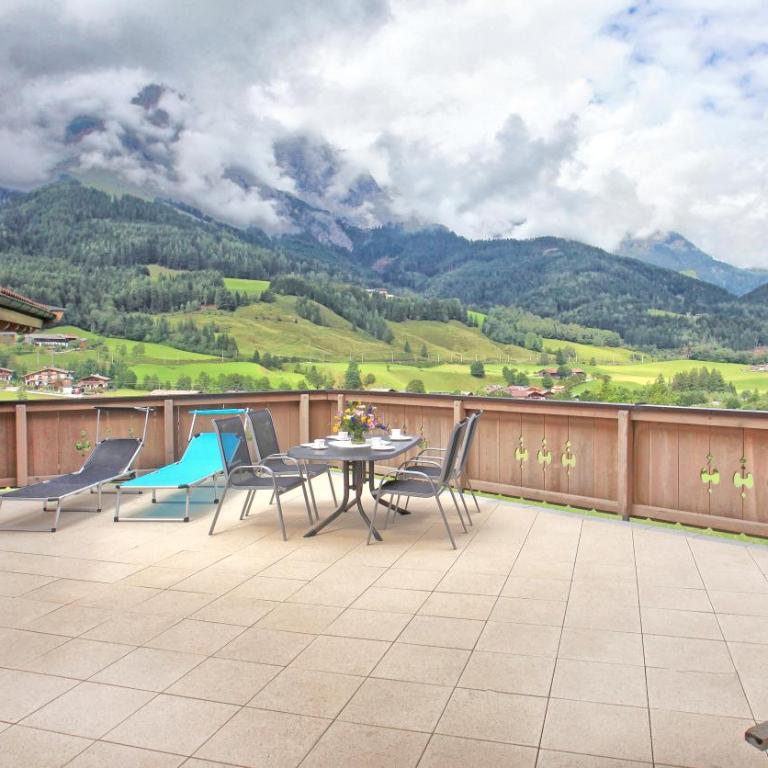 Apartments Fiechtl - Apartment mit 3 Schlafzimmern und Panoramablick - 9