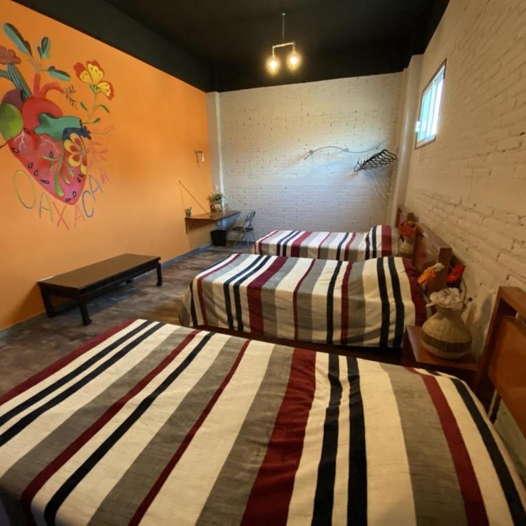 Diaza Rooms Center of Oaxaca - Habitación Triple Básica con baño compartido - 9