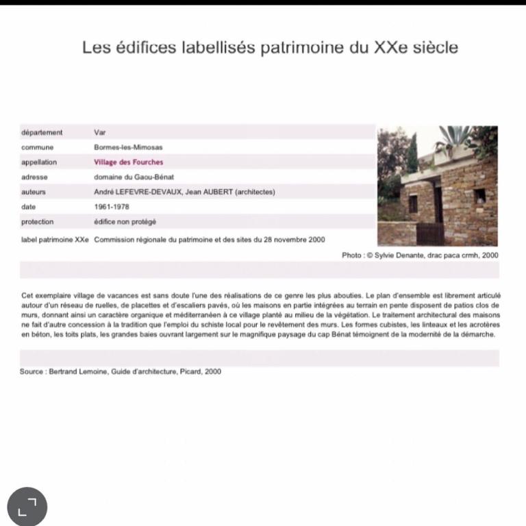 Gaou Benat, village des fourches, Label patrimoine XXe siècle - Maison de Vacances - 20
