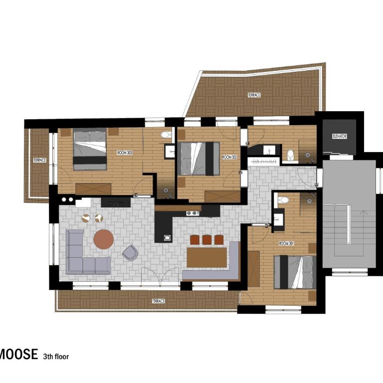 Moose Lodge - Penthouse-Apartment - 14