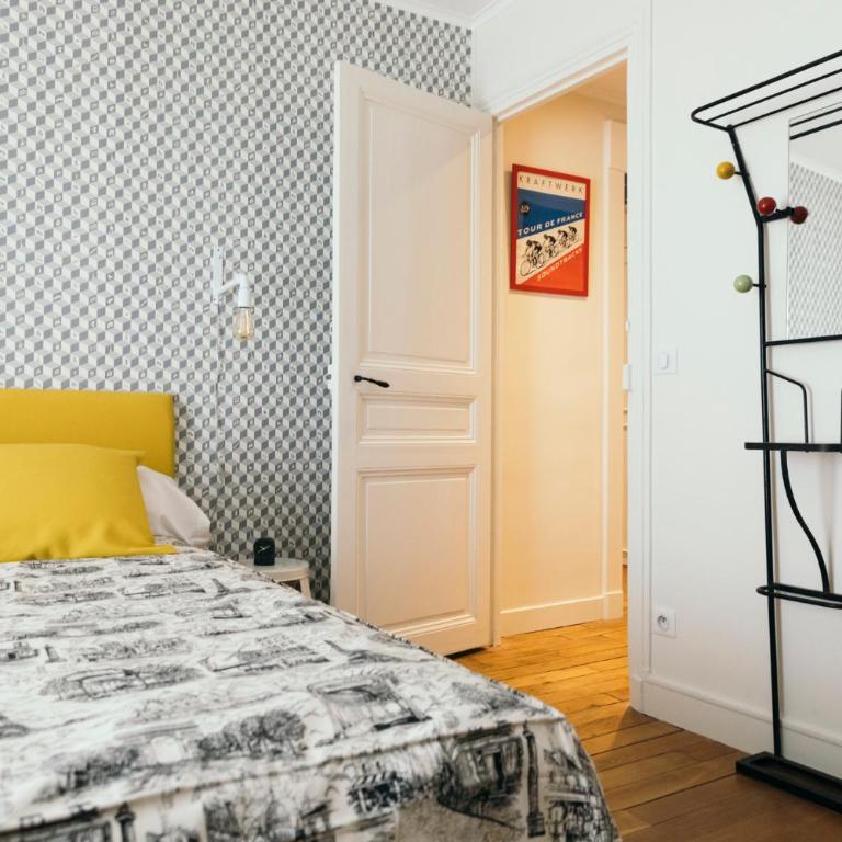 Chez Pépé Merle - Chambres d'hôtes dans le quartier du Père Lachaise - Chambre Familiale Standard - 6