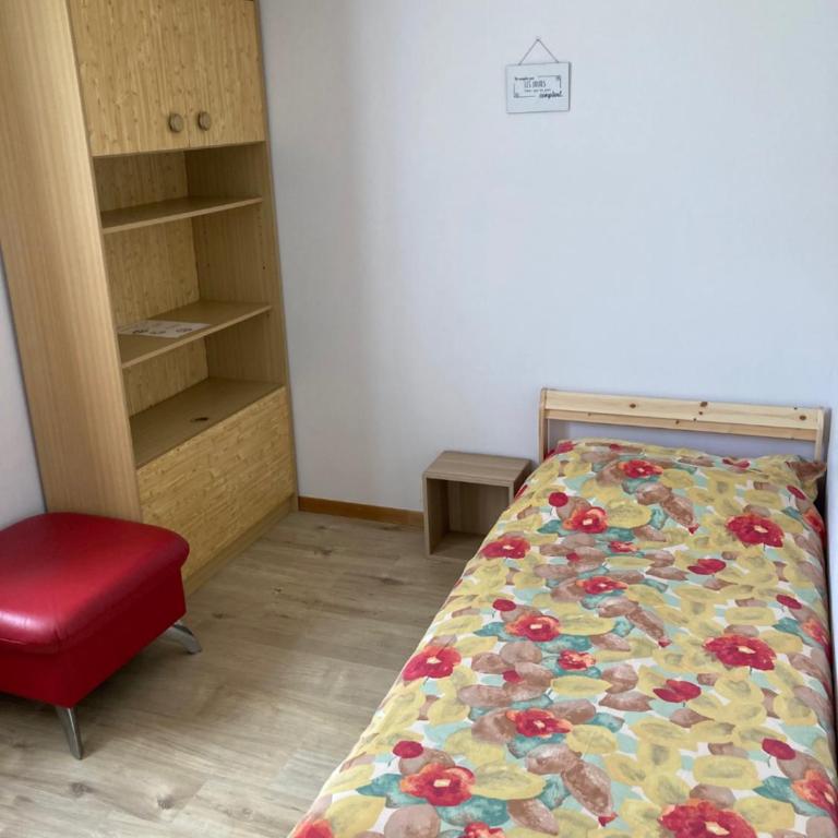 Hôtel du Gd-St-Bernard - Standard Einzelzimmer mit Gemeinschaftsbad - 2