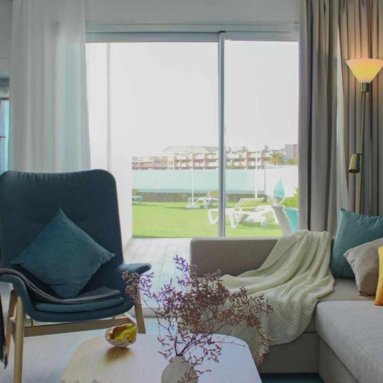 Ocean Garden suite 008 con jardín privado - Apartamento de 2 dormitorios - 2