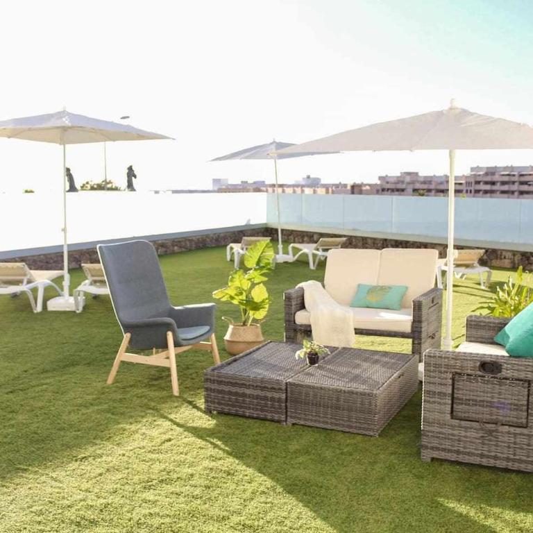 Ocean Garden suite 008 con jardín privado - Apartamento de 2 dormitorios - 17