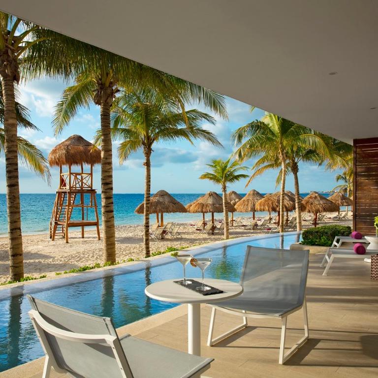 Secrets Riviera Cancún Resort & Spa - Adults Only - All inclusive - Preferred Club Master Suite Swimout Ocean Front King - 1
