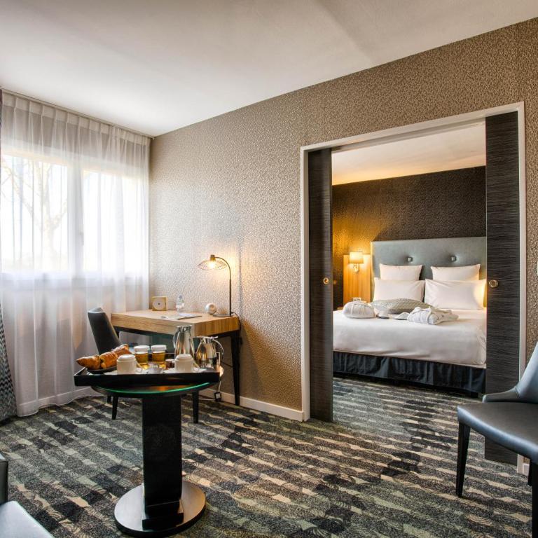 Mercure Cabourg Hôtel & Spa - Suite Privilège avec 1 Lit Double et 1 Canapé-Lit - 11