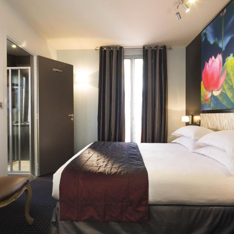 Hôtel Le Fabe - Chambre Double Charmante - 7