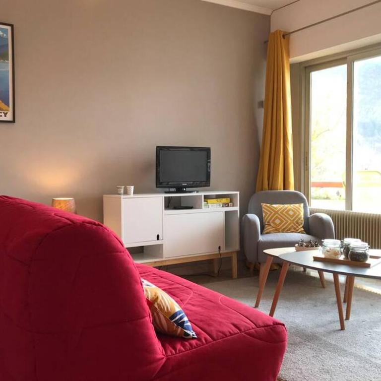 CHEZ JACQUES - terrasse avec vue lac et montagne - Apartment mit 1 Schlafzimmer - 9