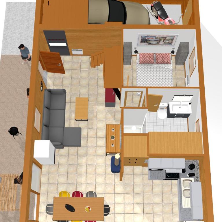 Chalet tout confort 'Le Grand Pré', terrain clôturé, garage - Chalet 3 Chambres - 31