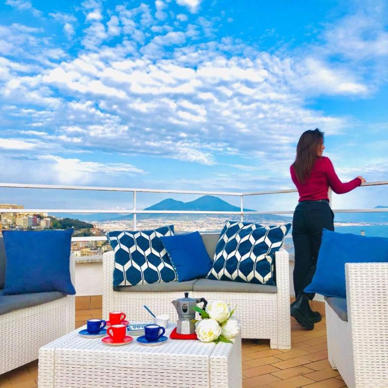La Dimora, La Mansarda sul Golfo - Two-Bedroom Apartment - 5