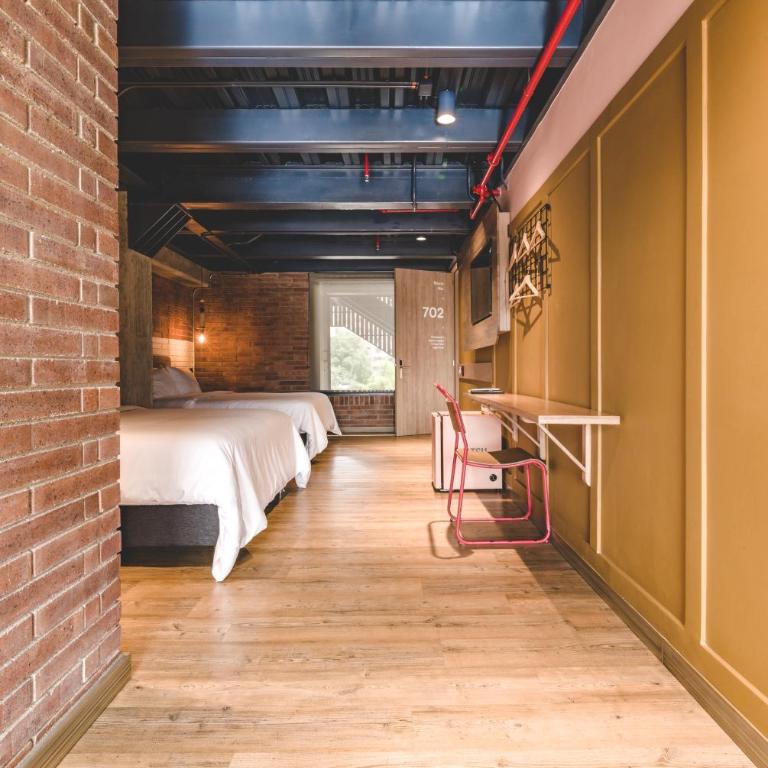 The Somos Beats Hotel - Habitación Doble - 2 camas dobles - 47