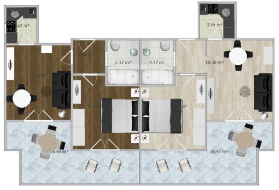 Residence Boutique Sonne - Appartamento Comfort con 1 Camera da Letto e Panorama Sud-Ovest - 13