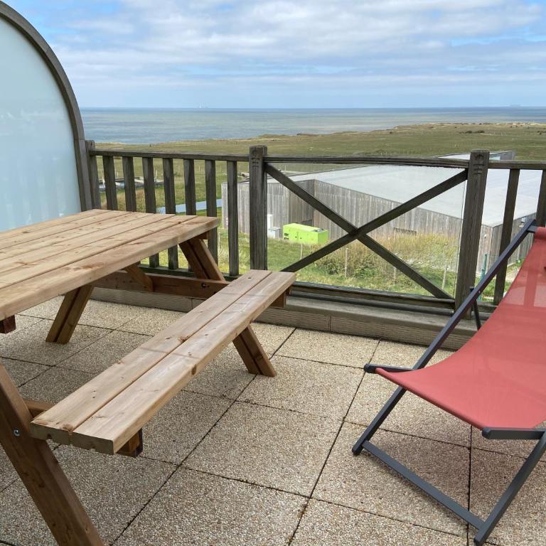 La mer vue d'en haut , duplex à la naturelle sur la côte d'opale - One-Bedroom Apartment - 11