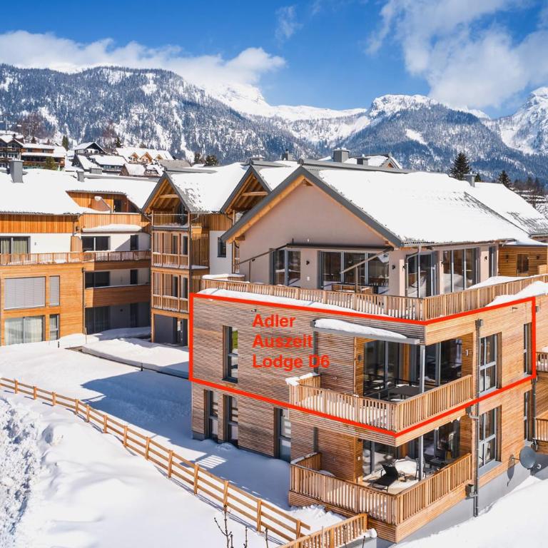 die Tauplitz Lodges - Adler Auszeit Lodge D6 by AA Holiday Homes - Appartement avec Vue sur la Montagne - 28