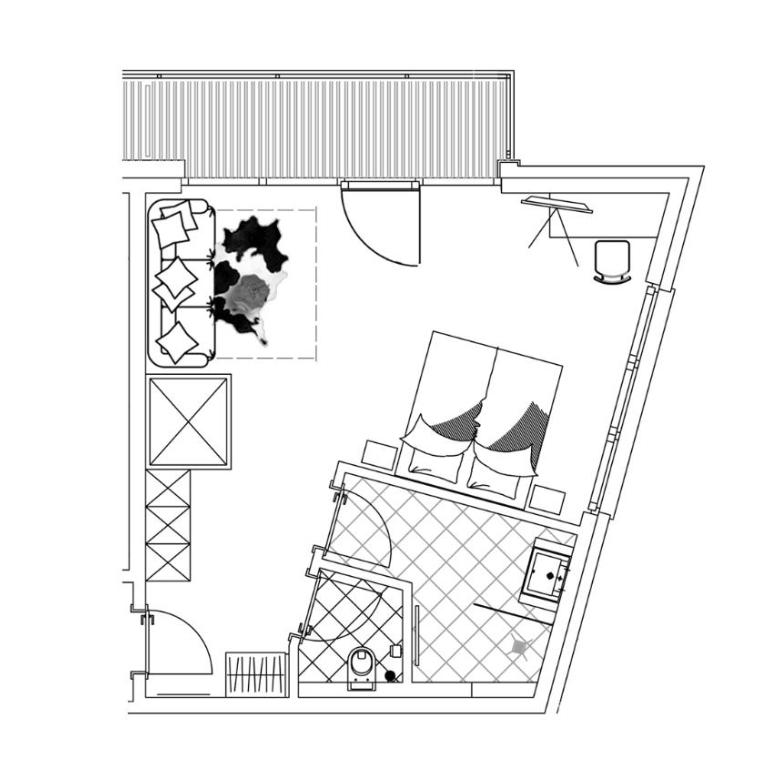 Alps Lodge - Suite Confort avec Balcon - 5