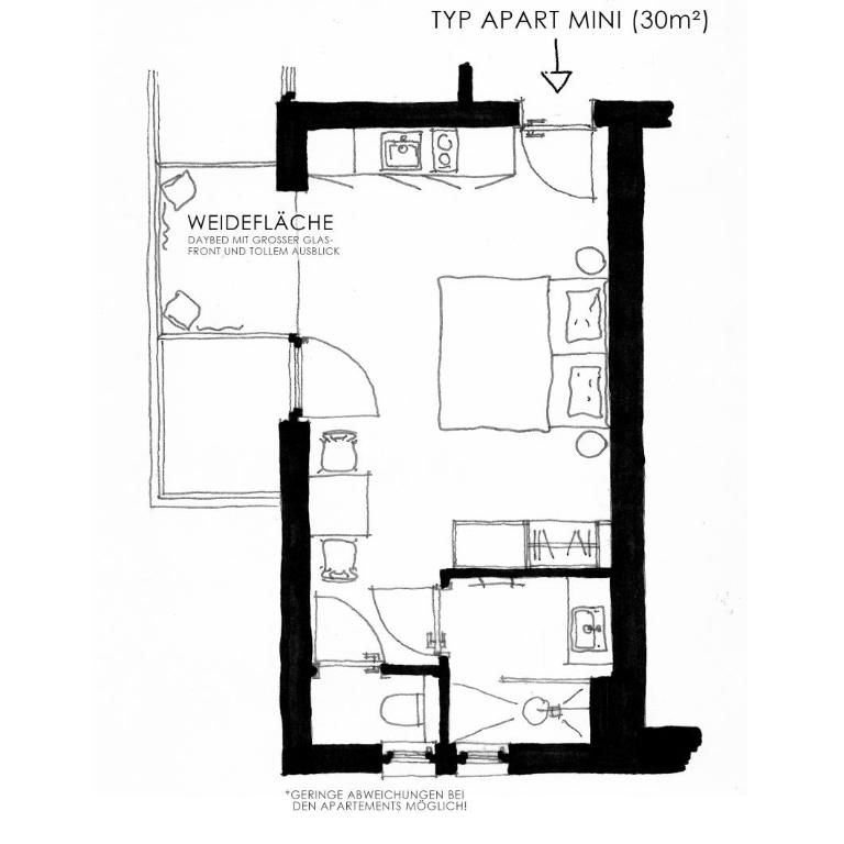 Apart & Suiten Hotel WEIDEN - Apartment - 8