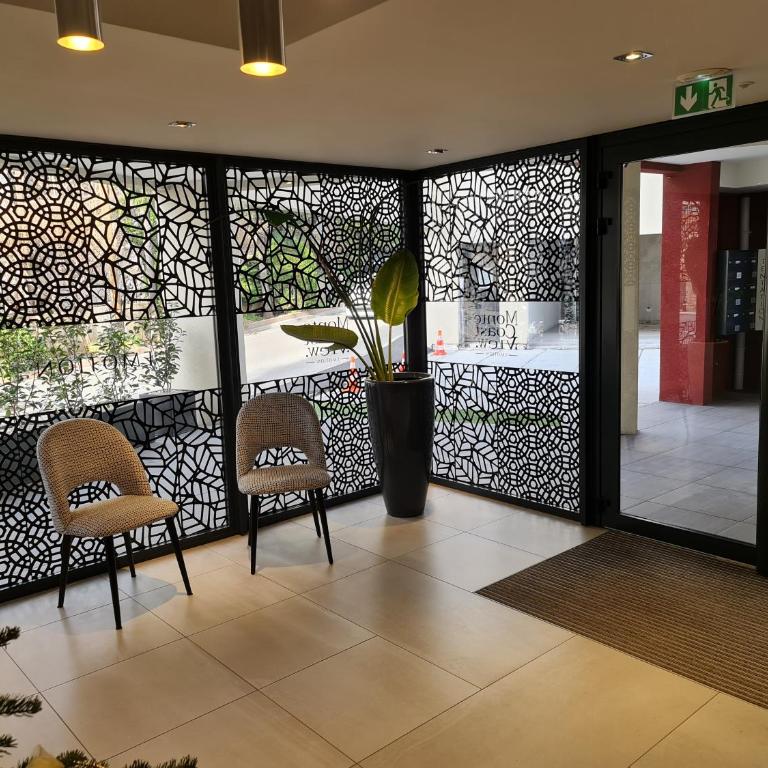 Monaco view, pool, garage, 100 m2 terrace - Appartamento con 2 Camere da Letto - 25