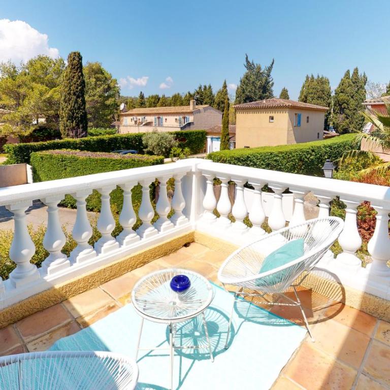 La Parenthèse de Villepey - Chambre Lit Queen-Size - Vue sur Jardin - 13