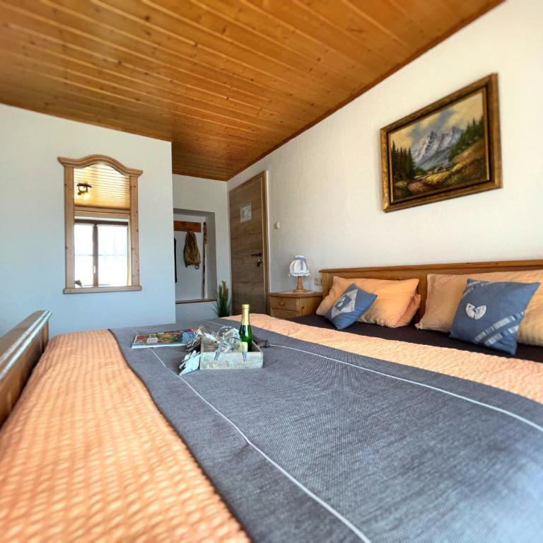 Pension Loiplstüberl - Doppelzimmer mit Bergblick - 17