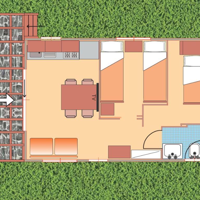 Village & Glamping Riva Blu - Mobilheim mit Seeblick - 2