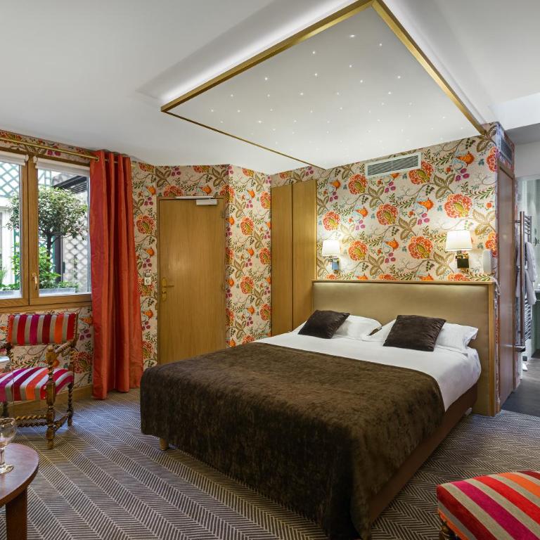 Hôtel Saint-Paul Rive-Gauche - Chambre Double avec Douche et Bain - 1